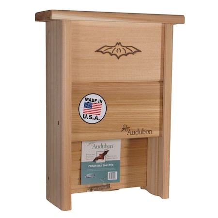 Woodlink Woodlink 16 in. H X 12 in. W X 4.25 in. L Cedar Bat House 24228